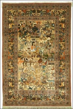 Персидские ковры: история